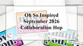 Oh So Inspired September 2026 Collaboration Hop | Seamless Embossed Background