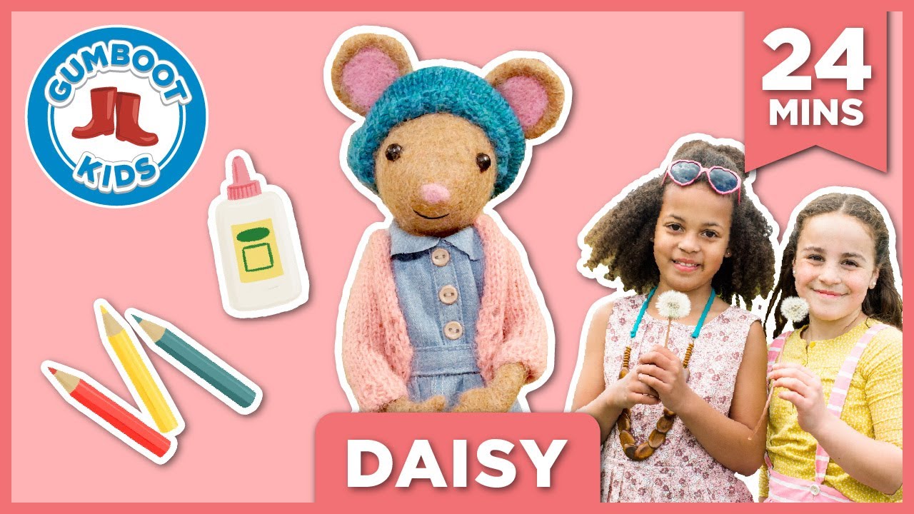 Daisy 🖍️  Gumboot Kids l  Build A DIY Kids Crafts With Daisy
