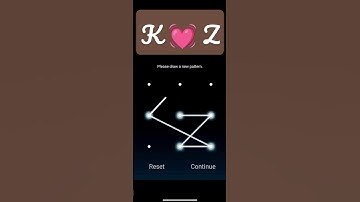 Pattern of KZ Love 💓💓💓...#lock #couples #lockscreen #love #pattern