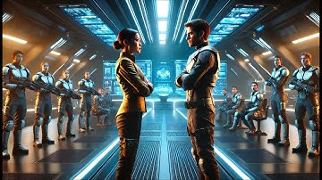 The Alien Instructor Slapped the Human Cadet — She Left Him Flat Before the Class Could Blink | HFY