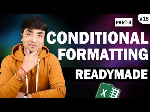 Conditional Formatting in Excel :Part 3 | Ms Excel - Advanced Conditional Formatting