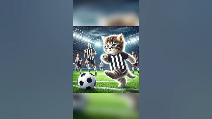 Watch the video about Munchkin Plays Soccer In The Olympics ⚽😺🏆 #cat #cute #shorts #soccer