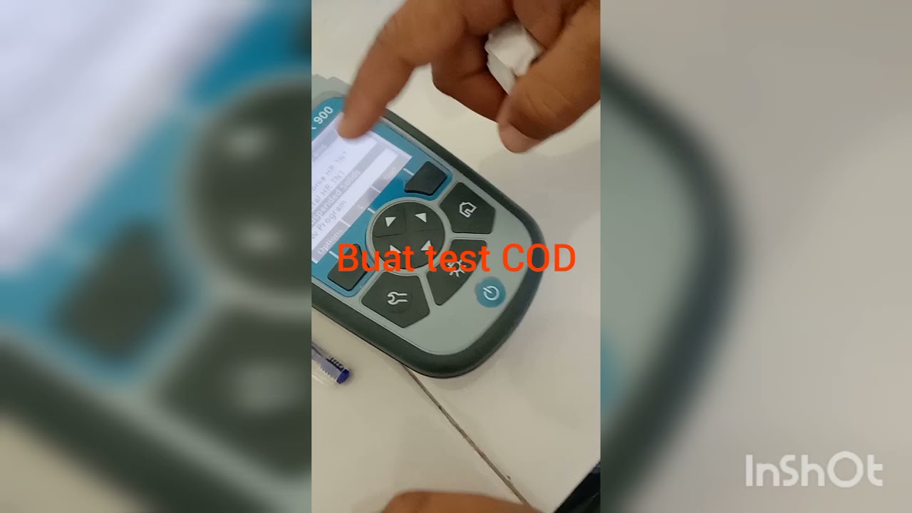 COD TESTING USE HACH DR900 - YouTube
