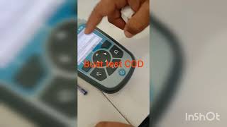 COD TESTING USE HACH DR900