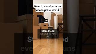 What are the 5 Things to do in an apocalyptic world🏴‍☠️ #viral #viralshorts #viralvideo #ipl #edit