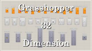 Famous [Grasshopper] 32 Dimension Components Wealth
