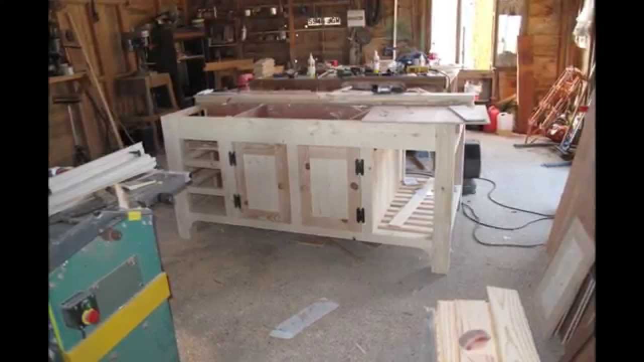 How to make a kitchen island unit youtube