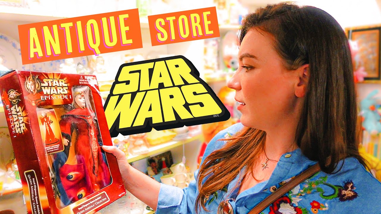 STAR WARS Antique Store shopping success! YouTube