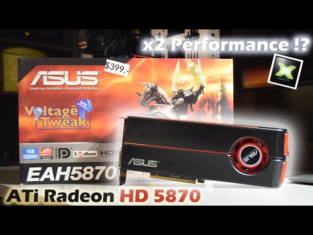 ATi Radeon HD 5870 tested in 2021 - Out with the old, in with the new! -  YouTube