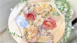 Casting My Wedding Bouquet in Resin! Resin Art Tutorial