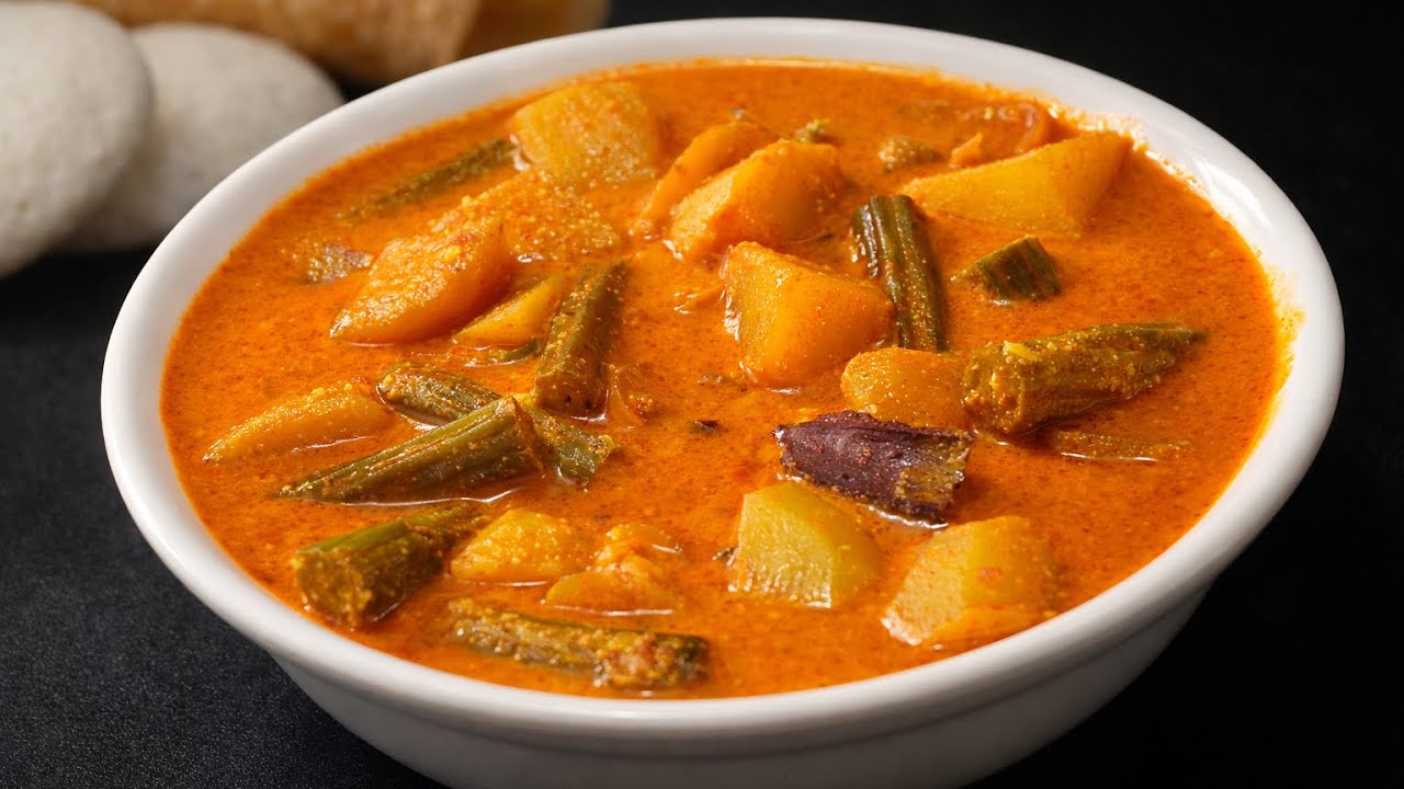 Veg Kalari Curry Recipe - Yummy Sidedish For Idly, Dosa, Chapathi, and Rice