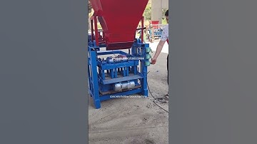 Hot selling concrete hollow block machine fly ash brick making machine