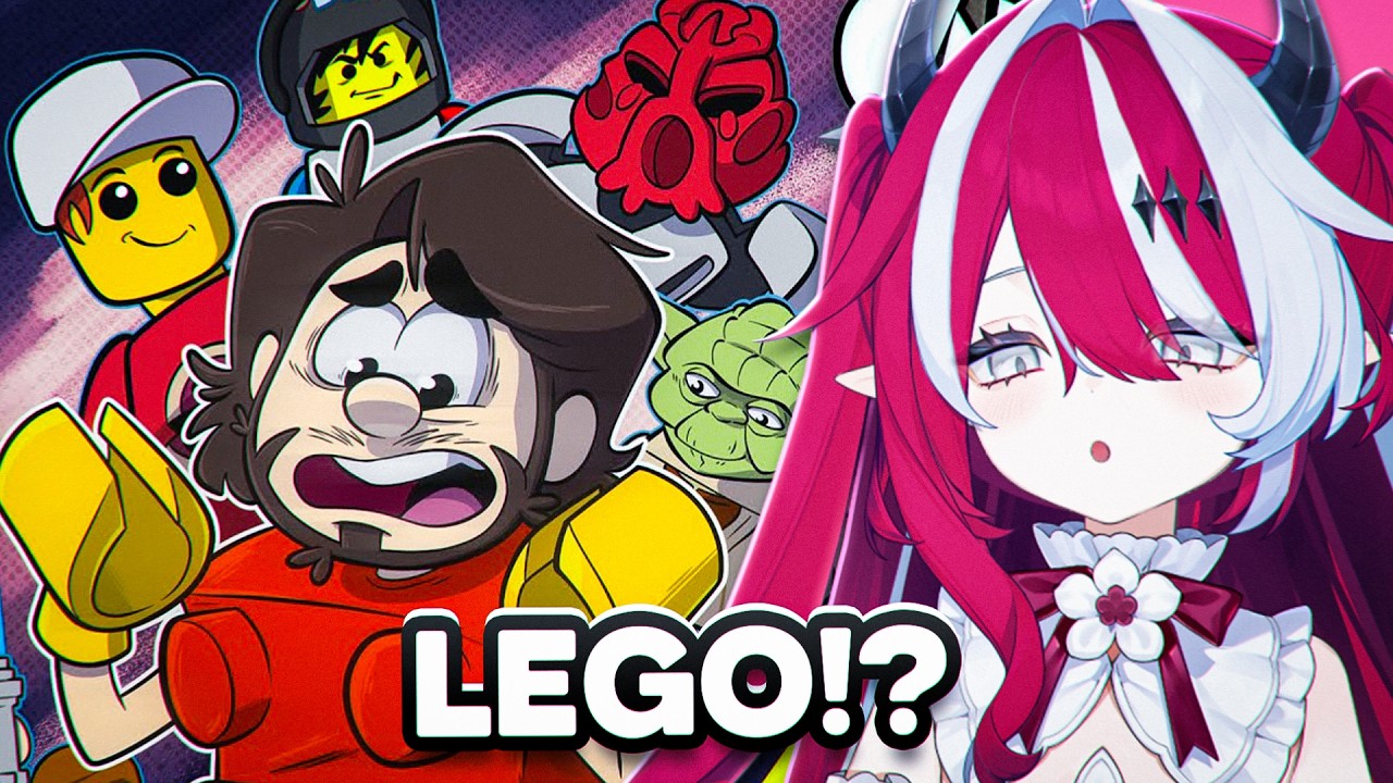Caddicarus The Painful World of LEGO Games  | VTuber Reacts