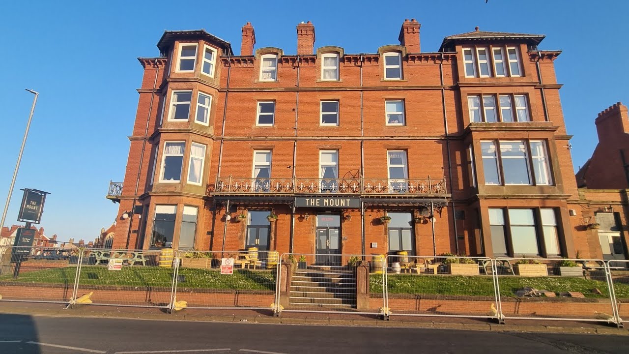 The Mount Hotel in Fleetwood. Fire Damaged. YouTube