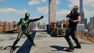 Spider-Man PS4 Stealth & Epic Combat Gameplay | Big Time Suit