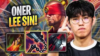 ONER DESTROYING WITH LEE SIN! - T1 Oner Plays Lee Sin JUNGLE vs Rengar! | Season 2023