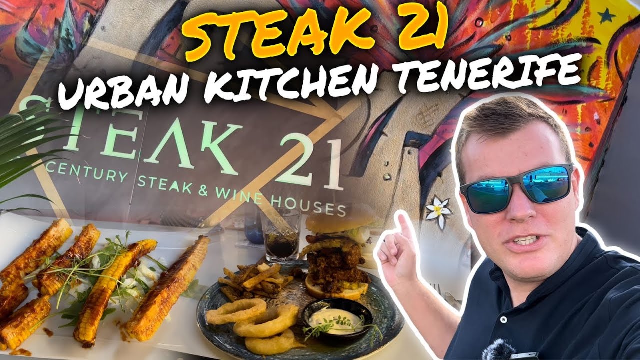 MONSTER Burgers, Steaks & More! Steak 21 Tenerife 🍔 YouTube