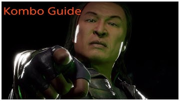 Mortal Kombat 11 Shang Tsung  Short Kombo Guide (combos tagged on screen)