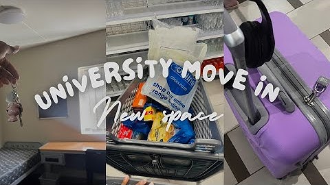 University move in vlog 2024 | Room tour | New space | CapeTown | #southafricanyoutuber