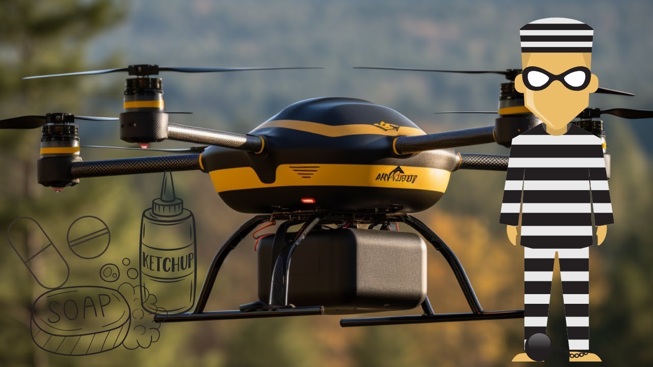 Unbelievable: Drone Smuggling goods Across Borders!