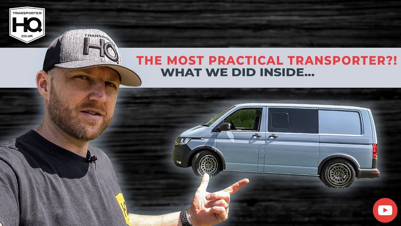 Самый практичный VW Transporter из всех возможных. Что мы сделали внутри. Крыша Halo, шторки Vans...