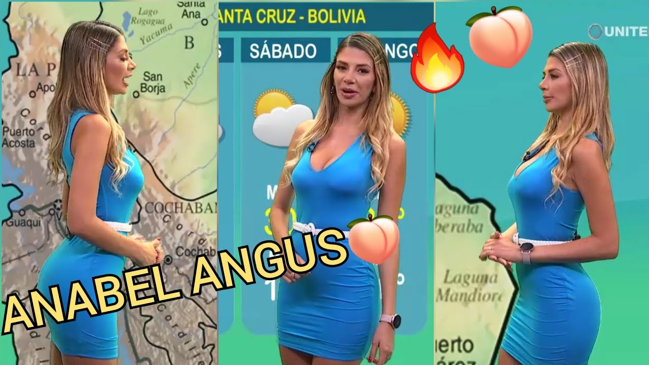 Anabel Angus La Chica Del Clima Bolivia Youtube 