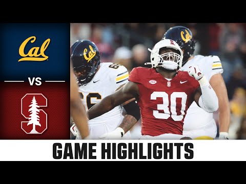 Cal vs. Stanford Game Highlights | 2025 ACC Football