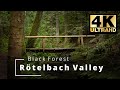 Rötelbach Valley | Stubenfelsen | Black Forest | Rötelbachtal | Schwarzwald | Calw | 4K Ultra HD