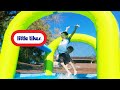 Little Tikes REVIEW Splash &#39;n Spray Indoor/Outdoor 2-in-1 Inflatable Bouncer Jump Castle