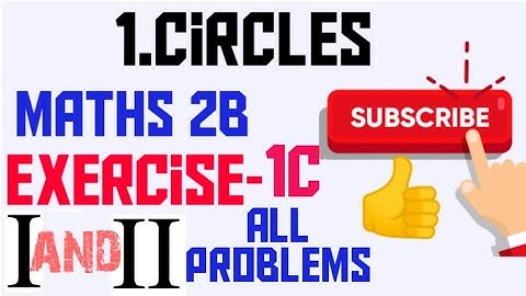 Circle exercise 1c 1st and 2nd roman