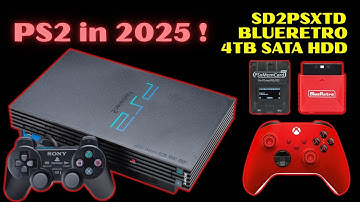 My PS2 in 2025 is still alive and kicking! Some accessories to make it easier to use!