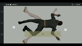 MMD Spectator Female Hijacker kisses Hinata Ryona