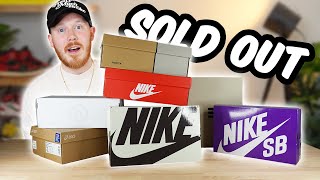 Huge SOLD OUT Sneaker Unboxing!