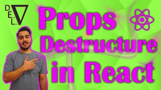 Props Destructure in React Developing , React JS for beginners , React , JS , Html , CSS , PHP 🛠️💻