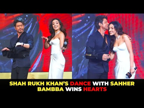 Shah Rukh Khan Grooves With Sahher Bambba At The Ba Ds Of Bollywood Preview Event 