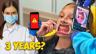 OUR PRE-TEEN GOES IN FOR HER BRACES! (3YEARS!)