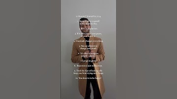 What’s the biggest lesson you learned this year? #2024lessons #thankyou2024