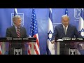 Netanyahu and Bolton give statements ahead of meeting in Jerusalem