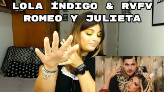 REACCIÓN: ROMEO Y JULIETA - LOLA ÍNDIGO & RVFV(audio) | Cristina Black & White