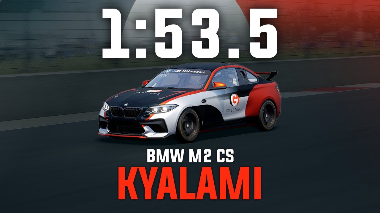 Kyalami 1:53.5 - BMW M2 CS - GO Setups | ACC 1.10.1 - YouTube
