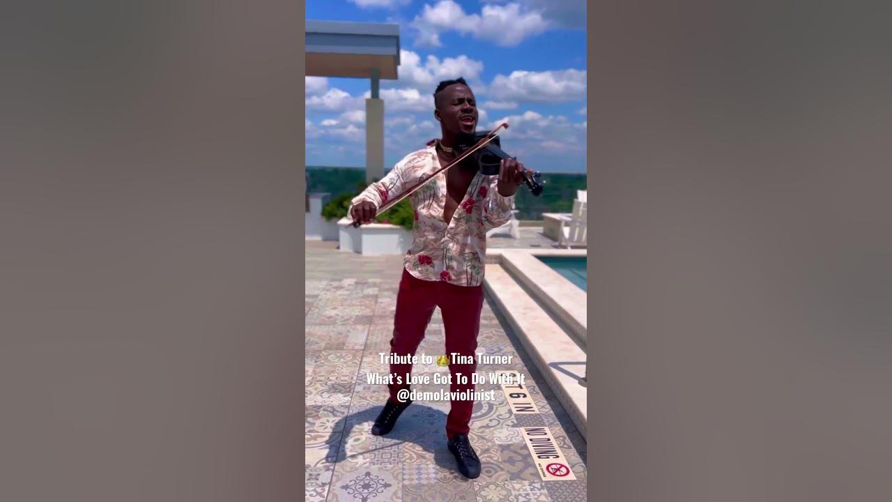 Demola - What’s Love Got To Do With It #Violincover #tinaturner #tribute #riptinaturner #cover