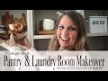 Pantry and laundry makeover  cottage style decor  2024