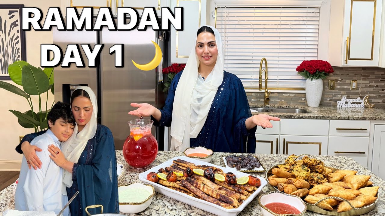 Ramadan Day 1 🌙 | Sehri to Iftar Full Routine | Cooking, Cleaning & Family Time