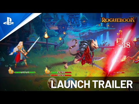 Roguebook - Launch Trailer | PS5, PS4