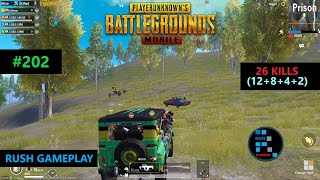 PUBG MOBILE | AMAZING "26 KILLS" RUSH GAMEPLAY CHICKEN DINNER screenshot 5