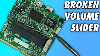 Fixing a GBA SP Volume Slider