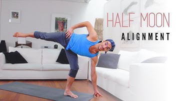 Half Moon Yoga Pose Alignment : How To Do Ardha Chandrasana