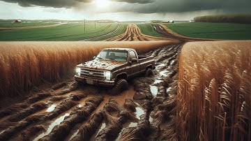 SnowRunner | Complete Walkthrough | Drowned Scout Truck & Drowned Heavy Truck in Black River!