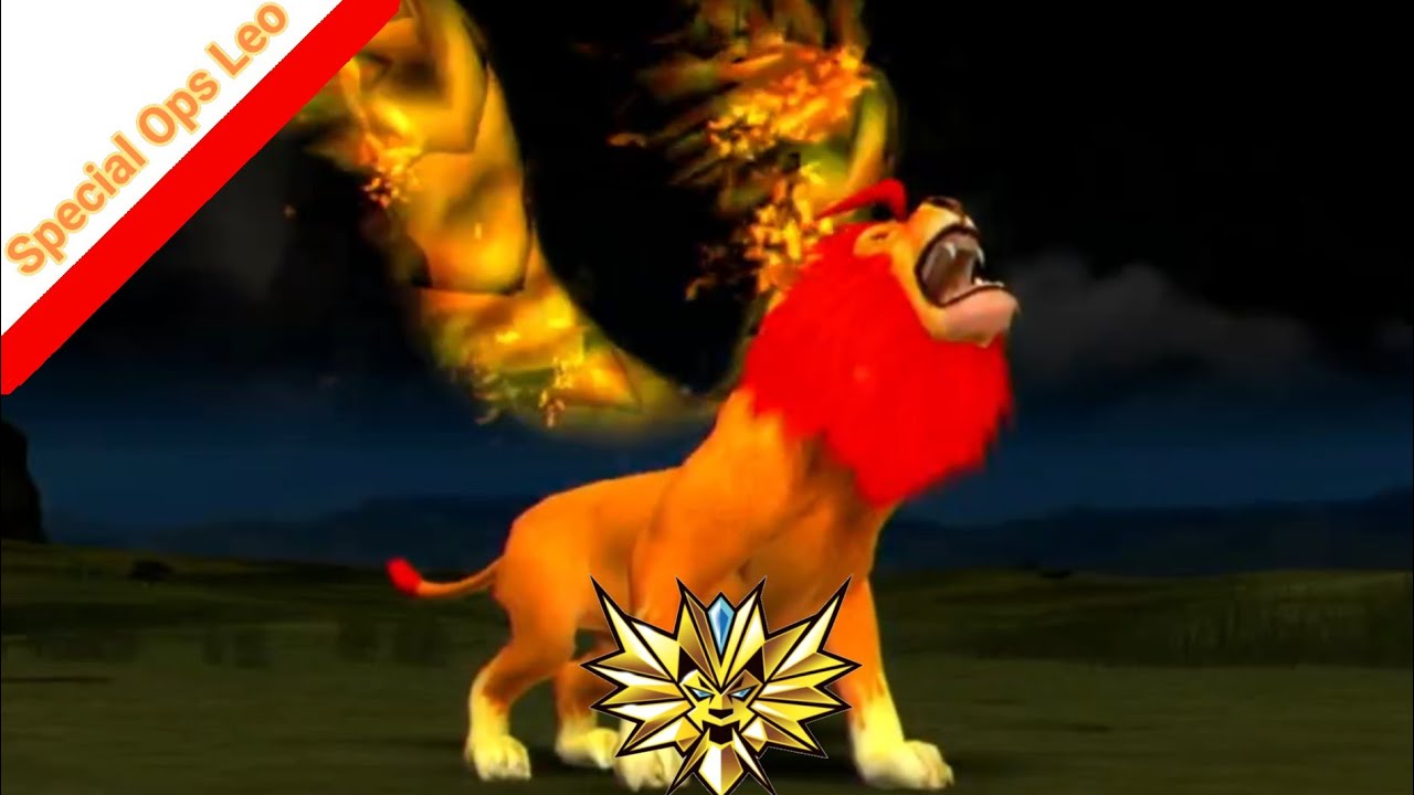 Special Ops Leo gameplay. Strong animal kaiser max4 | 百獣大戦