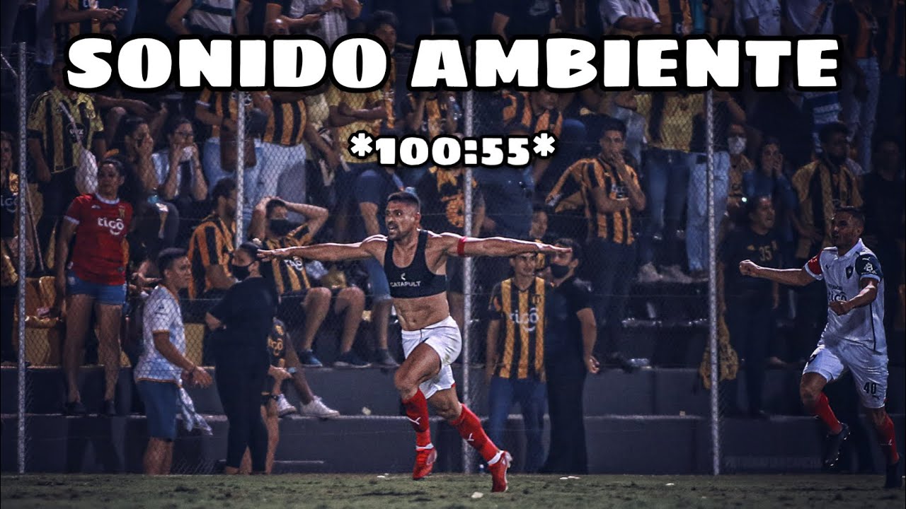 Gol de Patiño a Guarani con sonido ambiente (Cerro Porteño campeón Clausura 2021)